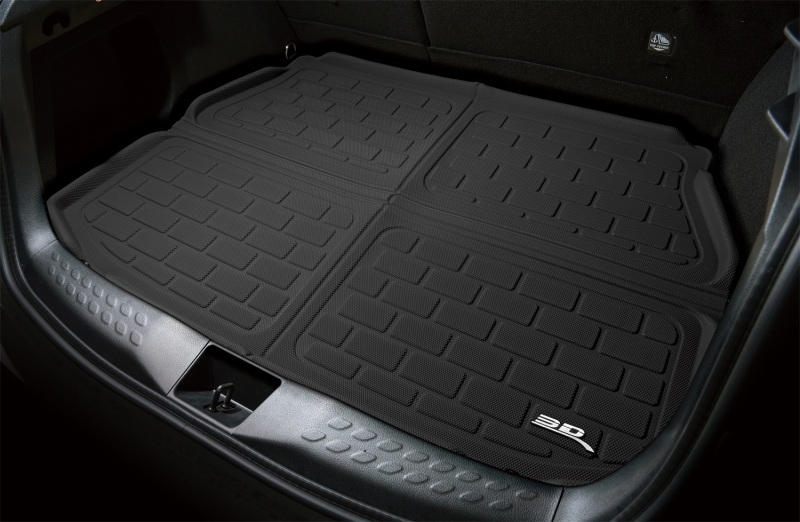 Chrysler Pacifica Cargo Liner - Behind 3rd Row - 3D MAXpider - Kagu - Black - `17-`24